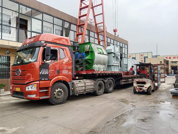 �q���50万吨全自动干�_�砂���生产线�W�十二�R发往�q�东